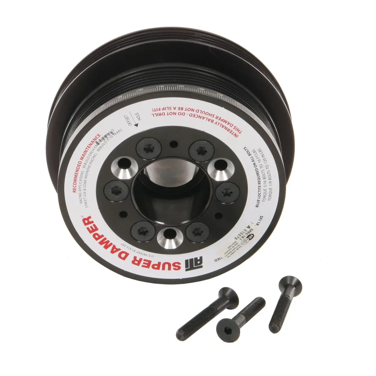Ati 918848 Serpentine Harmonic Balancer – Super Damper Series 1