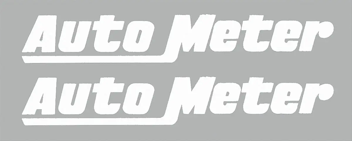 Autometer Corporate Logo Decals Collection 0213 1