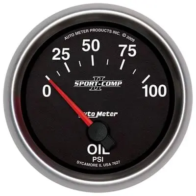 Autometer 7627 Sport-Comp Ii Analog Performance Gauge – 2-1/16" Diameter 1