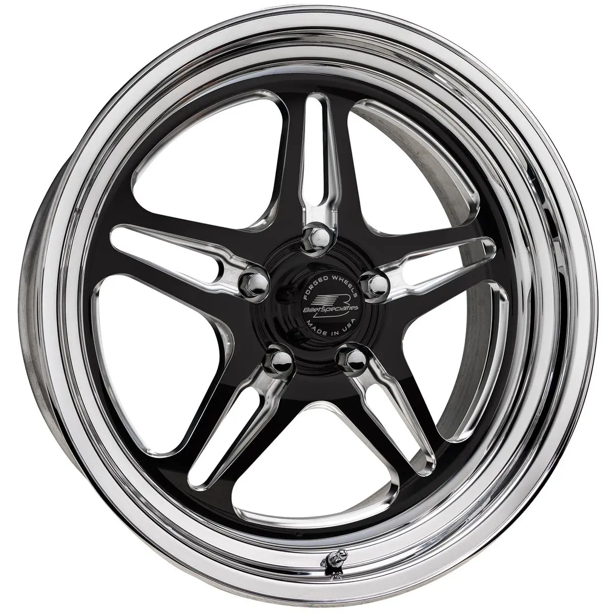 Billet Specialties Amcb43212 Lonestar Black Satin Custom Wheels For Amc43 Applications 1