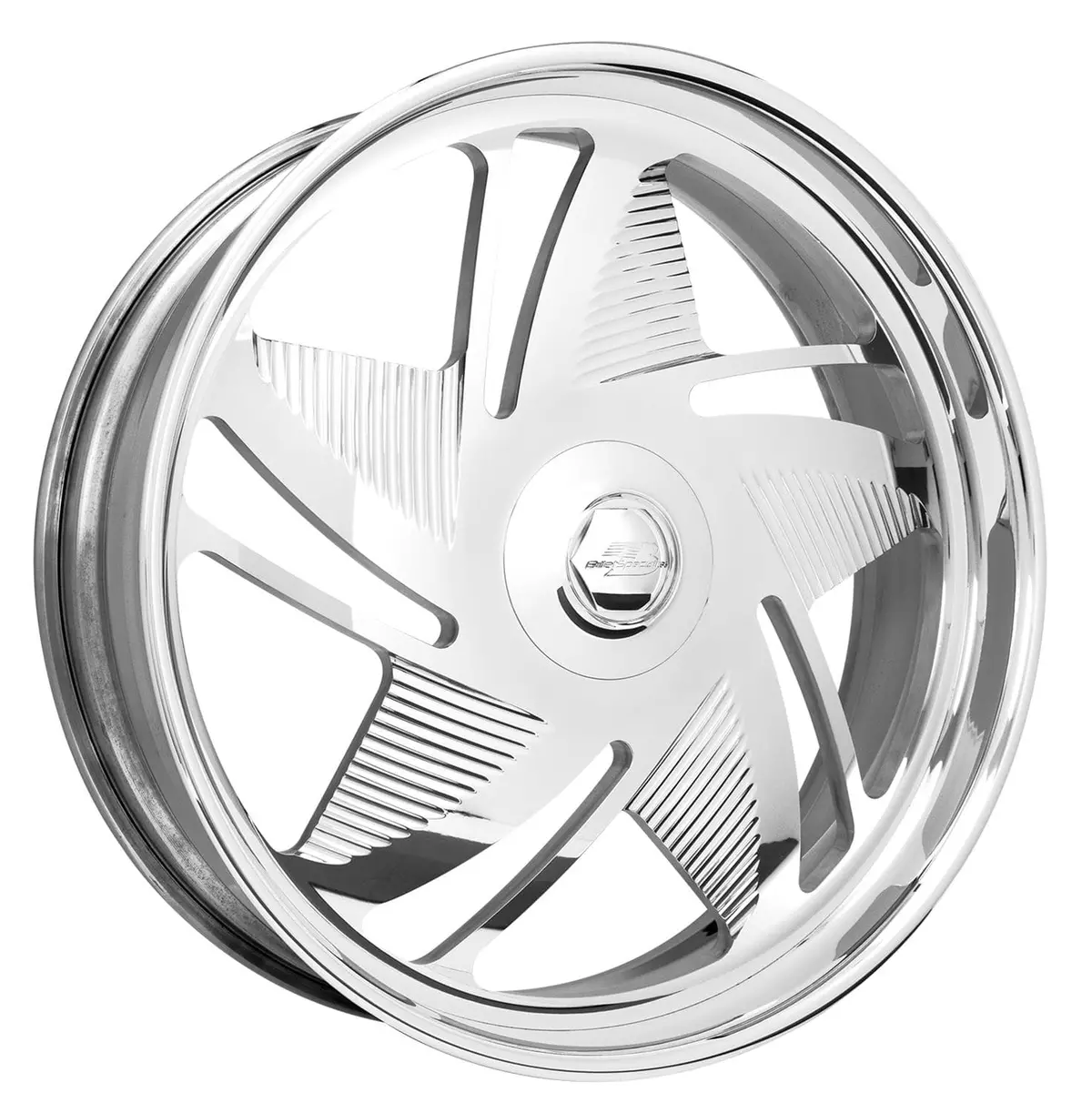 Billet Specialties Gs29264 Manta Star Polished Custom Wheel – 26X4 Inch, Gs Series 1