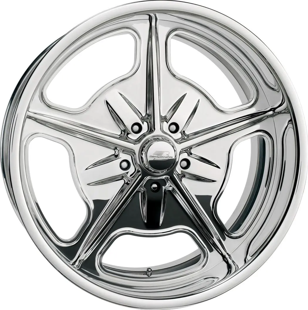 Billet Specialties Vintage Bonneville Series Polished Custom Wheels – Vc35514 1