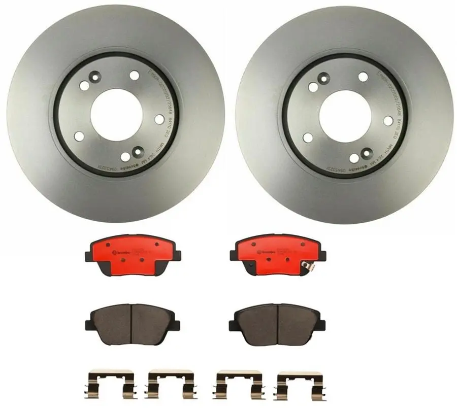 Brembo Brake Kit – Front Disc Pads & Rotors For Muscle Cars (Kt00104) 1