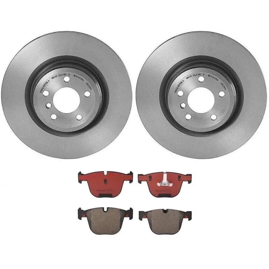 Brembo Kt00C11 Brake Pad And Rotor Combo Kit 1