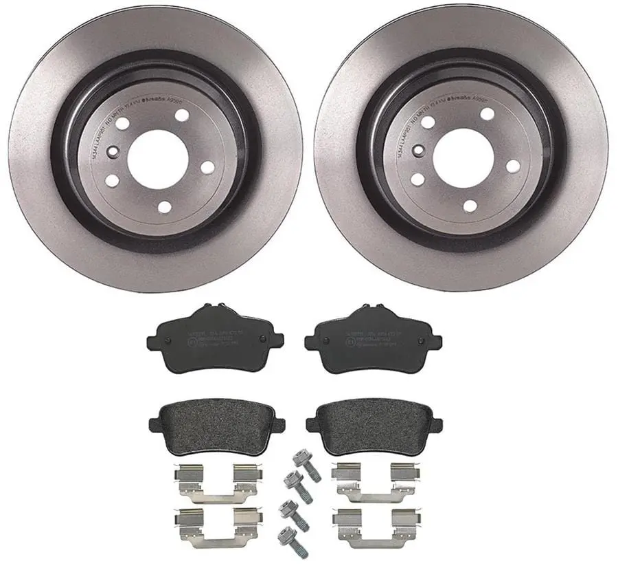 Brembo Kt04168 Premium Brake Pad And Rotor Replacement Kit 1