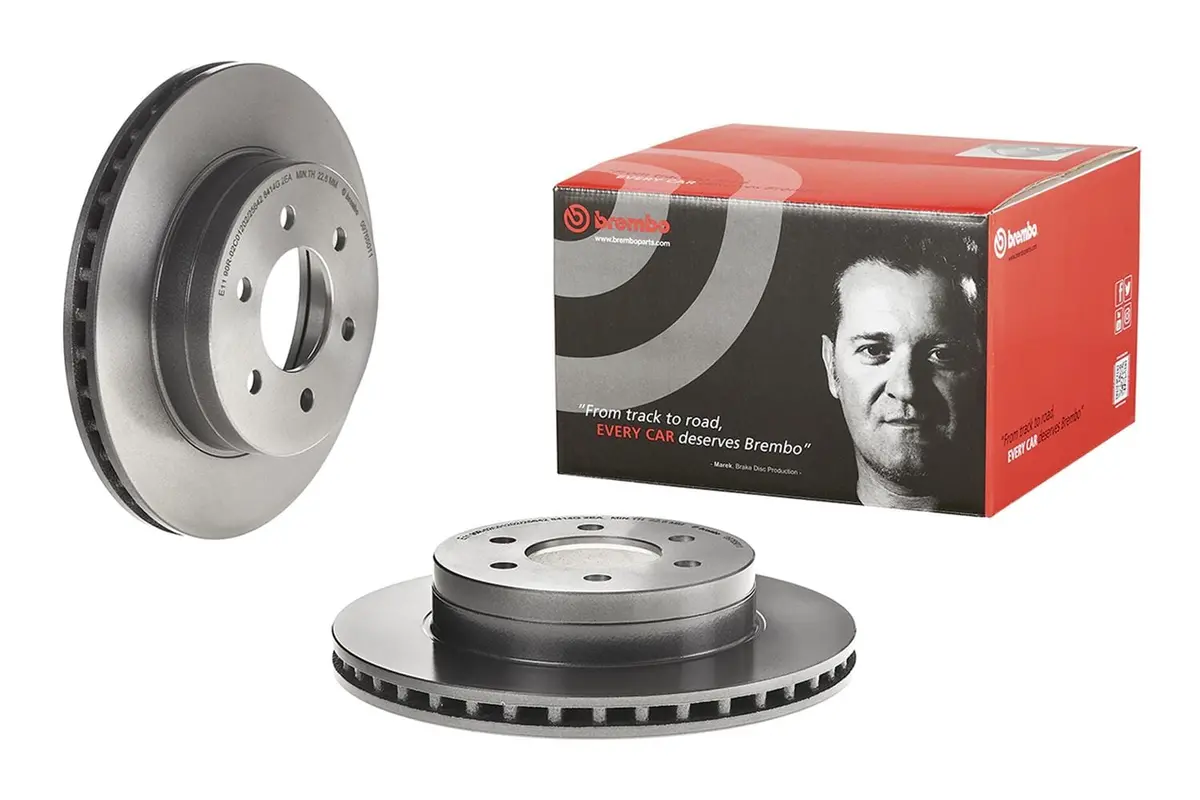 Brembo 09.7650.11 Uv-Protected Premium Brake Rotors 1