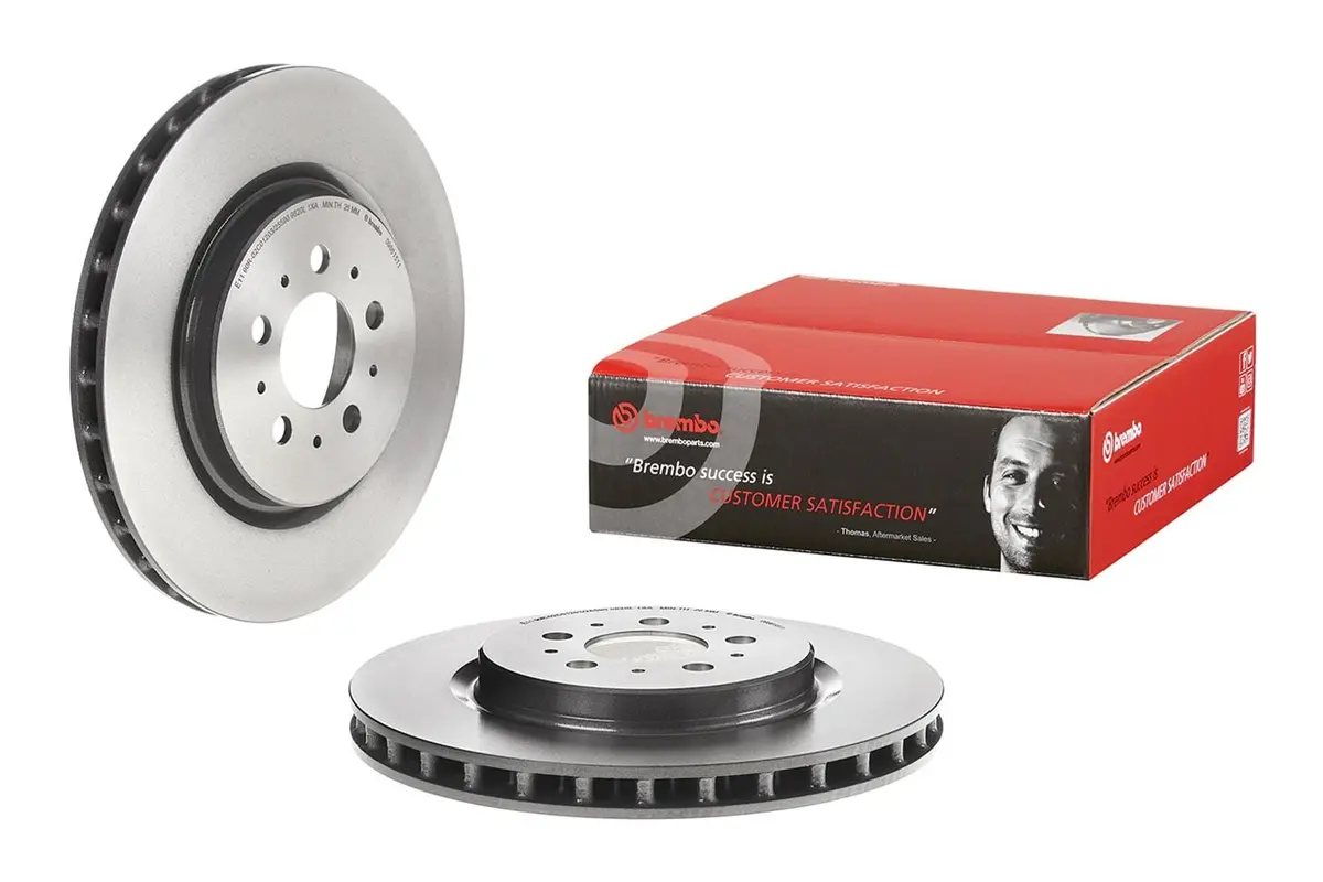 Brembo 09.8615.11 Uv-Coated Performance Brake Rotors 1