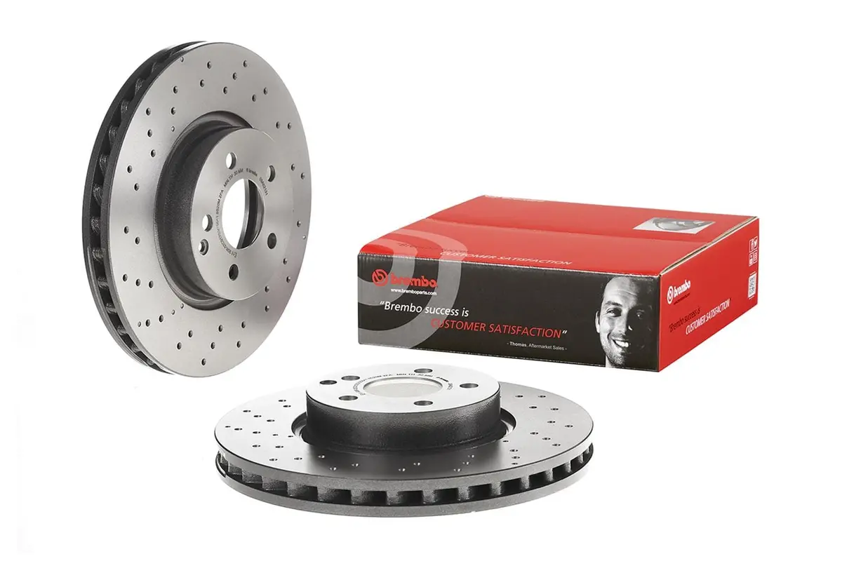 Brembo 09.A621.31 Uv-Coated Premium Brake Rotors – Corrosion-Resistant Design 1