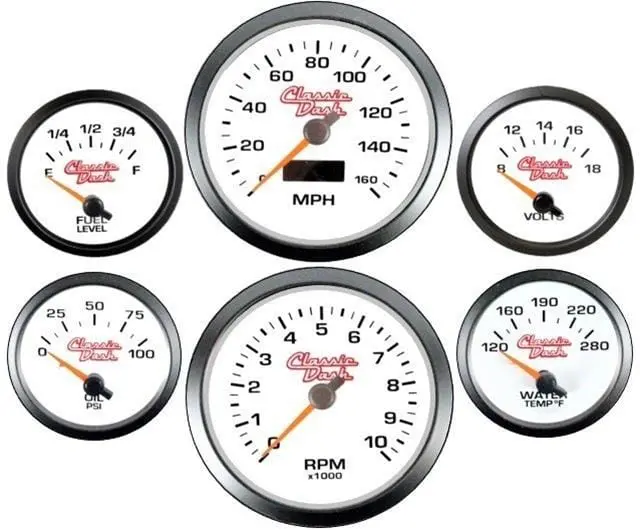 Vintage-Style Dash Gauge Kits And Analog Instrument Clusters – Model 130-94-01812 1