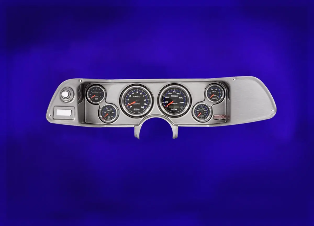 Classic Thunder Road Instrument Panel With Autometer Gauges – 101700612 1