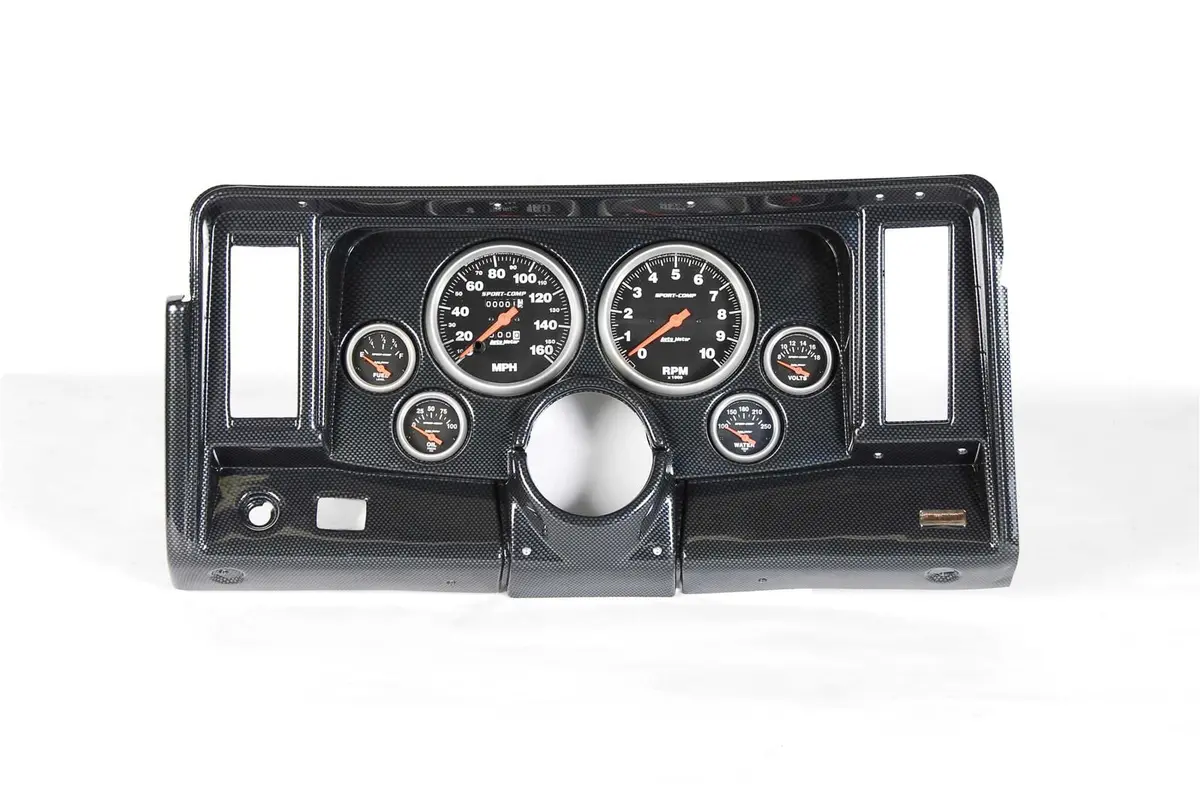 Classic Thunder Road 102691123 Dash Panel – Pre-Configured With Autometer Gauges For Hot Rod Builds 1