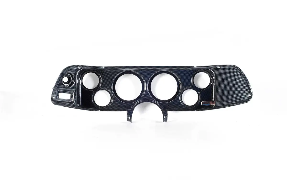 Classic Thunder Road Dash Panel With Integrated Autometer Gauges 1