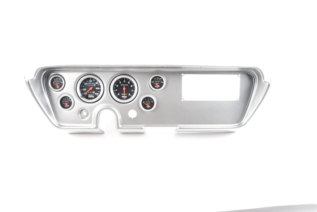 Classic Thunder Road 411671512 Instrument Panel With Autometer Gauges 1