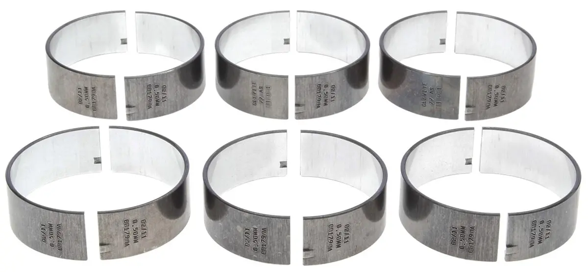 Clevite Cb-1790A-.50Mm Al-Series Connecting Rod Bearings (6-Piece Set) 1
