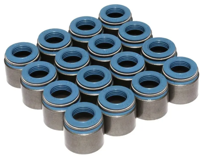 Valve Stem Oil Seals With Metal Housing And Viton Rubber, Pack Of 16 1