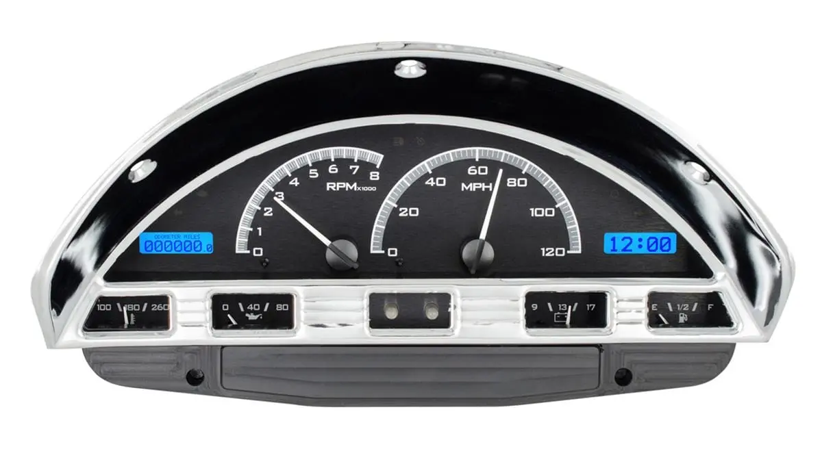 Dakota Digital Vhx-56F-Pu-K-B Direct-Fit Analog Gauge Cluster 1