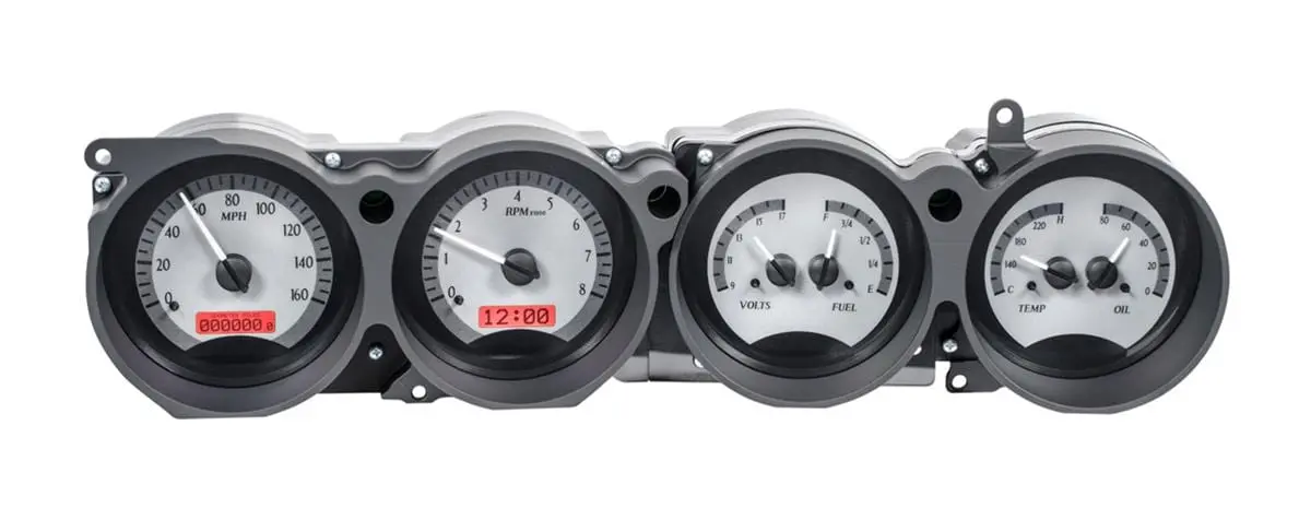 Dakota Digital Vhx Series Analog Gauge System, Direct-Fit Dashboard Kit 1