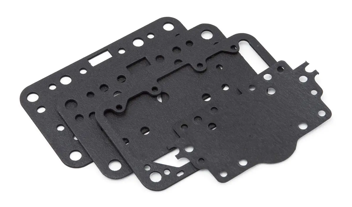 Edelbrock Carburetor Metering Block Gasket Set, Precision-Cut For Flow Optimization 1