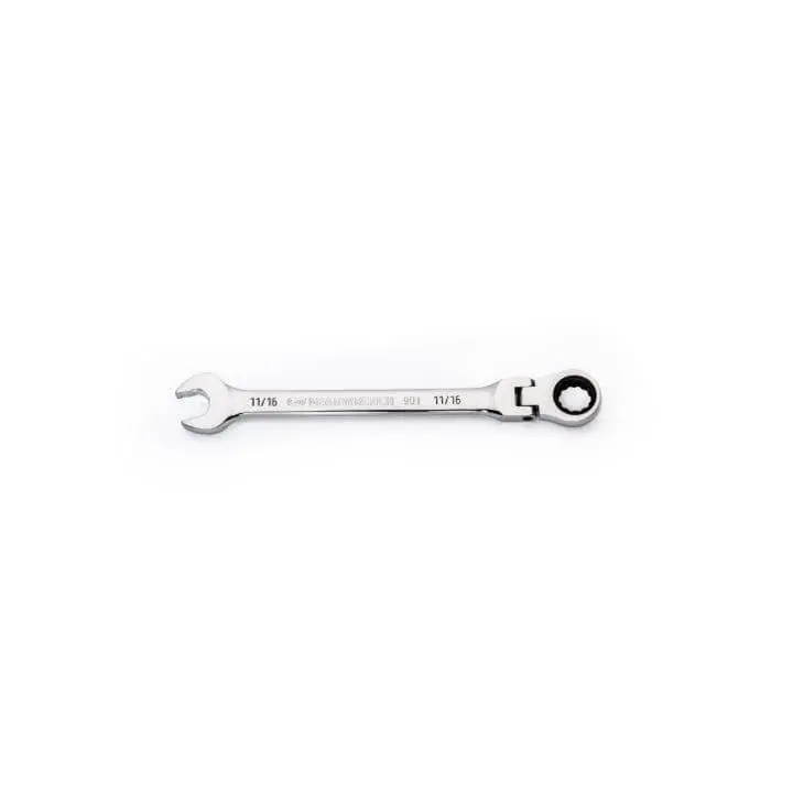 Gearwrench Ratcheting Combination Wrench, 19Mm, Chrome-Plated Finish 1
