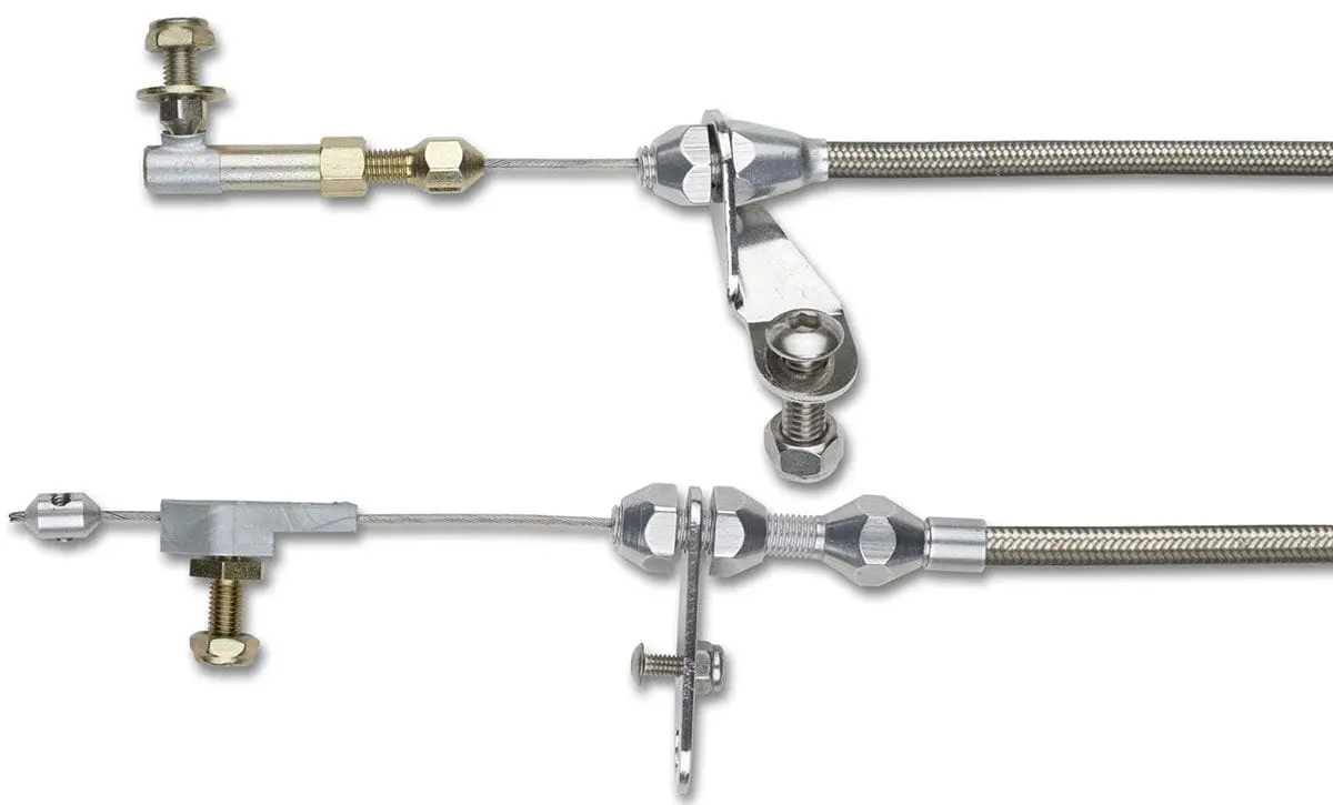 Hi-Tech Braided Stainless Steel Kickdown Cable Kit – Lk-Kd-20Pght 1