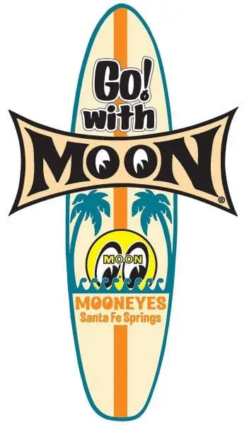 Mndm147 Surfboard-Themed Vinyl Decal Sticker 1