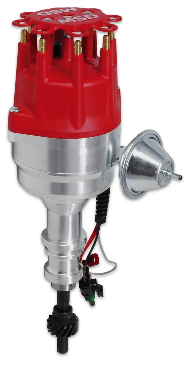 Msd 83501 Pro-Billet Ready-To-Run Distributor With Steel Gear (0.510" Dia.) 1