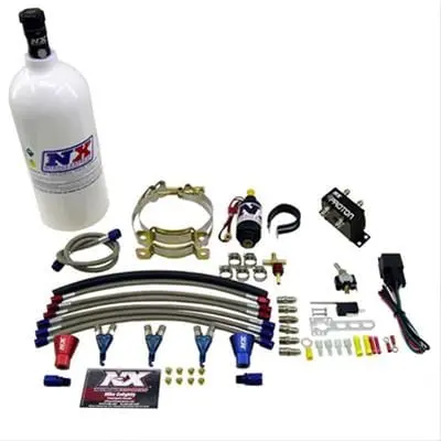 Nitrous Express Nx 2.5 Lb/Hr Wet Nitrous Kit (Part #61027-2.5P) 1