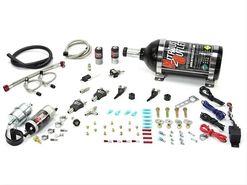 Nitrous Outlet Powersports Nozzle Kit – Adjustable Spray Pattern (50-10022-5) 1