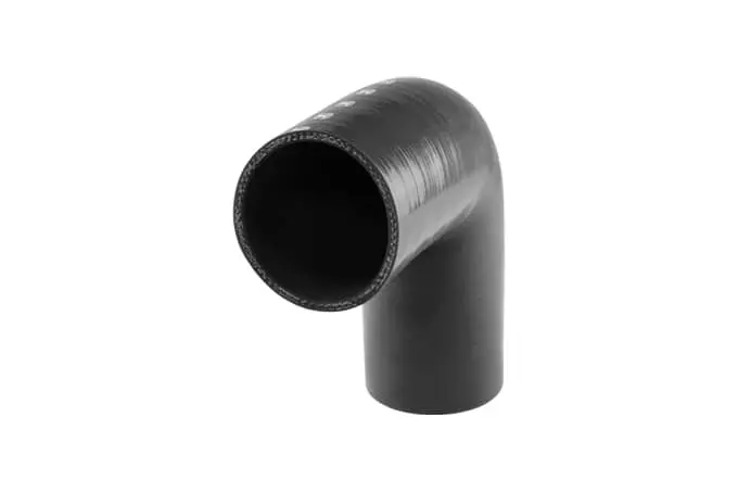 Black 90-Degree Elbow Fitting – 2.75 Inch Diameter 1