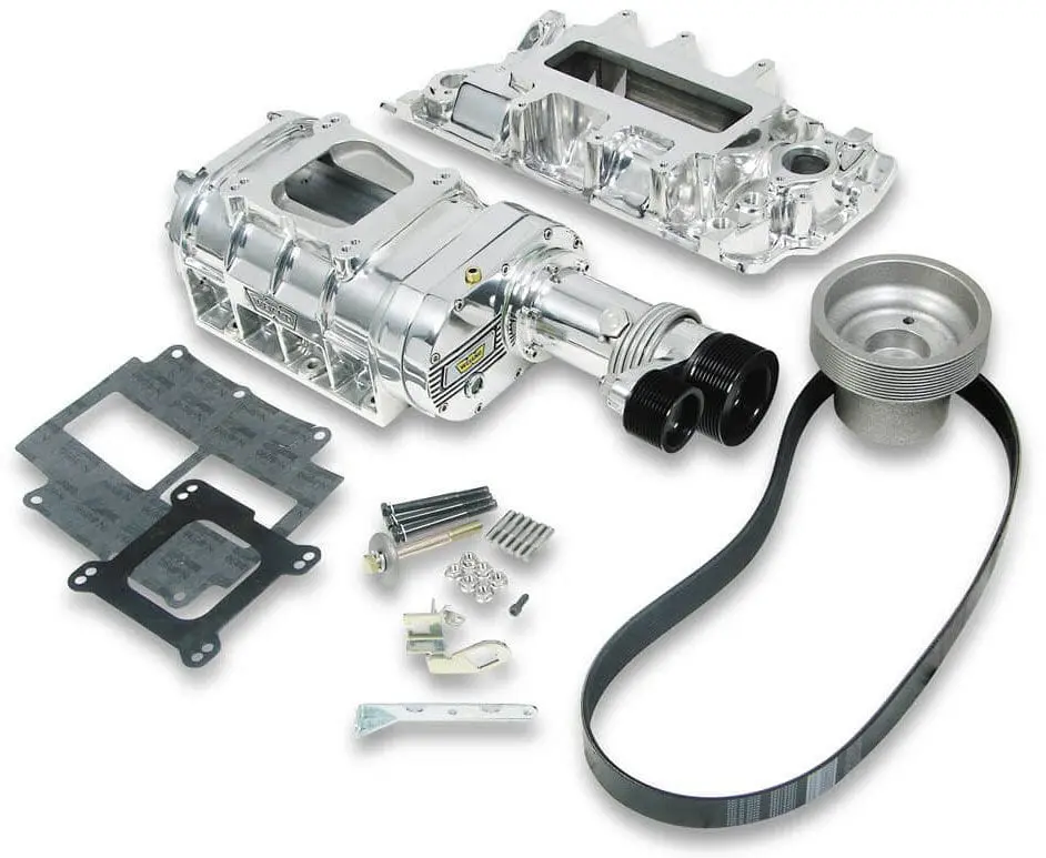 Weiand Sb Chevrolet 177Ci Pro-Street Supercharger System – Includes Manifold, Blower, And Drive Kit 1