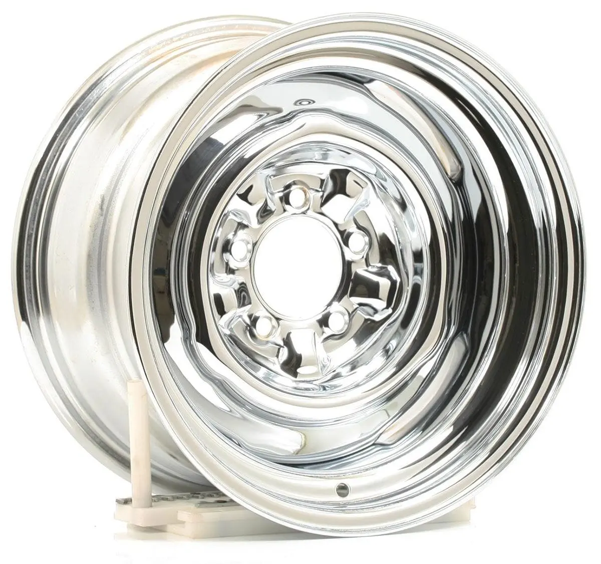 Chrome Oem-Style Ford Rim – Chevrolet-Inspired Design, 15" X 8", Part Wv64-5812044 1