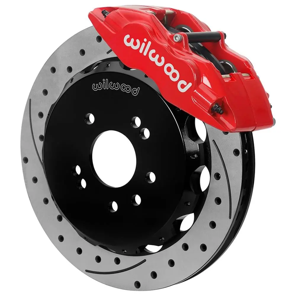 Wilwood 14-Inch Drilled & Slotted Disc Brake Kit – Model 140-9194-Dr 1