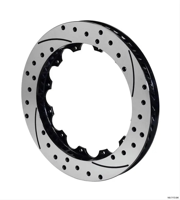 Wilwood Srp Drilled & Slotted Brake Rotors – Front Pair – 160-11309-Bk 1